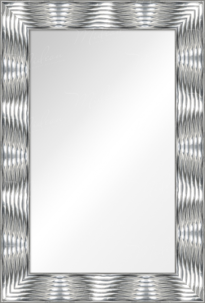 Зеркало "Мориус" серебро